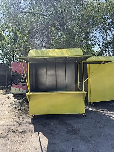 буу маразилник: Передвижной торговый киоск/палатка на колесах - Конструкция из — 2