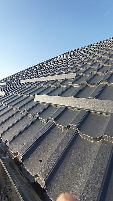 крыша бишкек: Крыша на любой сложность ✅ 1)Гибкий черепица ✅ 2)металла черепица ✅ — 10