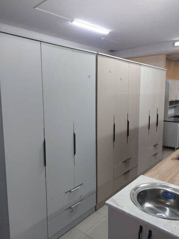 шкаф для одежды из ткани: Шкаф для одежды, Новый, Прямой, ЛДСП — 23