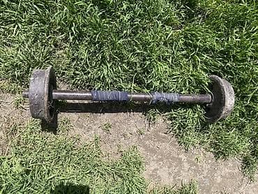 Спорт и хобби: Гантеля самосборная (штанга-гантель) с фиксированным весом. - — 1