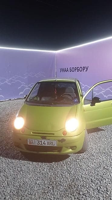 трёхдверный: Daewoo Matiz: 2012 г., 0.8 л, Механика, Бензин, Хэтчбэк — 1
