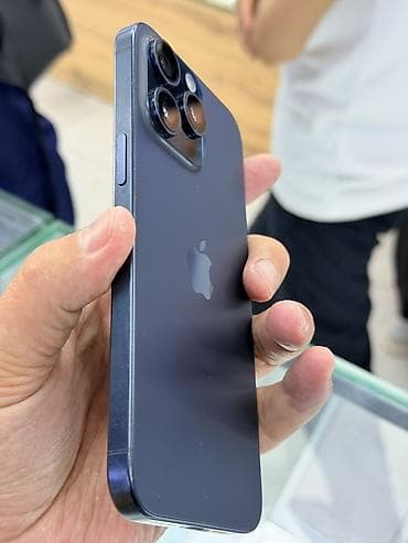 айфон до 15 тысяч: IPhone 15 Pro Max, Б/у, 256 ГБ, Синий, Кабель, 90 % — 4