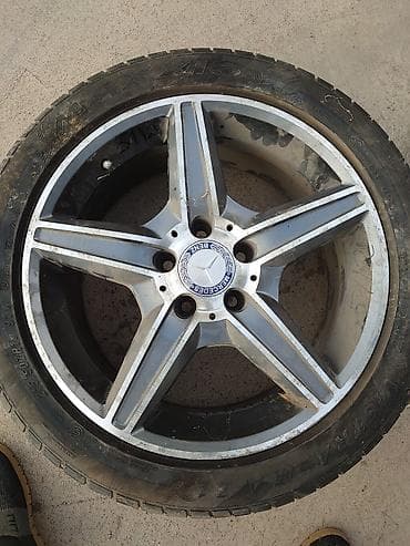 алтай шина: Дөңгөлөктөр монтажда 215 / 50 / R 17, Жай, Колдонулган, Комплект, Жеңил унаалар, Куйма, тешиктери - 5 — 1