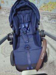 машины для малышей: Коляска, цвет - Серебристый, Б/у — 2