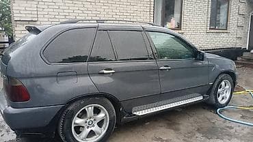 Транспорт: BMW X5: 2002 г., 4.4 л, Автомат, Бензин, Кроссовер — 2