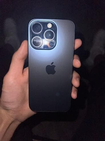 11 про айфон: IPhone 15 Pro, Б/у, 128 ГБ, Blue Titanium, Кабель, 81 % — 5