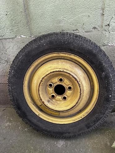 не бит не крашен: Колеса в сборе 175 / 65 / R 14, Зима, Запаска, Легковые, Железные, отверстий - 4 — 1