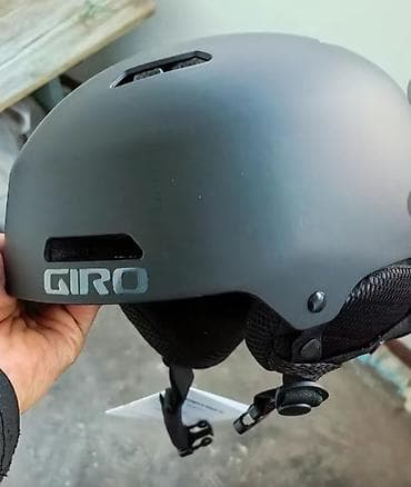 Спорт жана эс алуу: Шлем Giro (фристайл/скейт/велоспорт) - Цвет: матовый черный - Бренд — 6