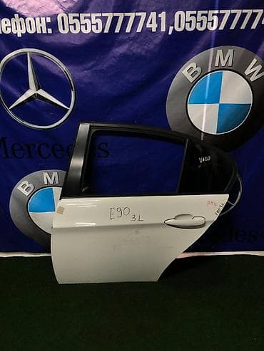 e90 bmw: Дверь Задняя левая BMW, Б/у, Оригинал — 1