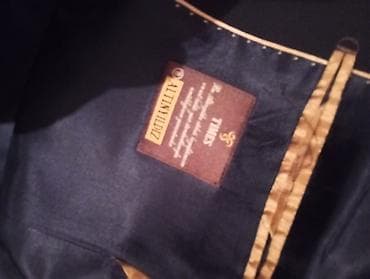 мужская костюм: Мужской классический костюм THINS (Турция) - Комплект: пиджак + брюки — 4