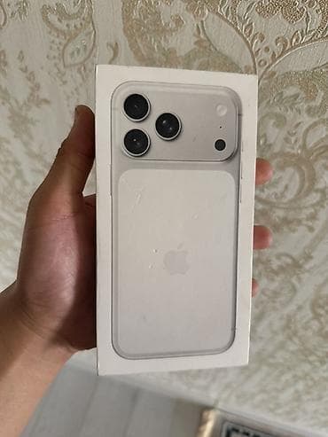 IPhone 17 Pro Max, Новый, 256 ГБ, Серебристый, Коробка