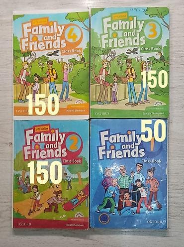 испанский язык: Family and friends (все 4 части) Student's book и Workbook Продаю за — 1