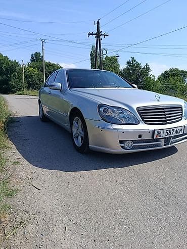 аренда bmw 5 series: Mercedes-Benz S-Class: 2001 г., 3.2 л, Автомат, Дизель, Седан — 3