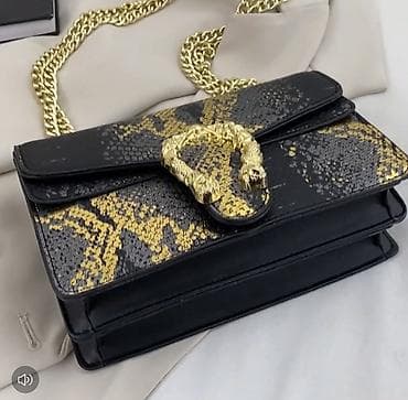 Классикалык сумкалар: Классикалык сумка, Dior, Кытай, Материалы: Эко булгаары, Магнит илмектер, Төшөмөсү жумшак материалдан, Бөлүнгөн бөлүктөр, Аялдарга, Жаңы — 9