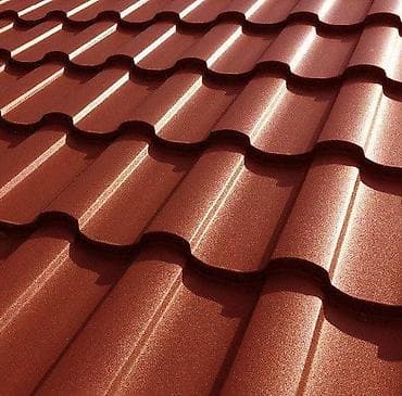 Металлочерепица для кровли - Профиль волновой, имитация классической