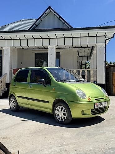 Транспорт: Daewoo Matiz: 2006 г., 0.8 л, Кол менен иштөөчү, Бензин, Хетчбек — 10