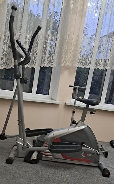 Спорт и отдых: Эллиптический тренажер (орбитрек) с сиденьем 2‑в‑1 - Тип — 1