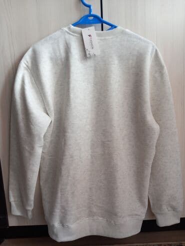 брендовые мужские спортивные костюмы из турции: Мужская толстовка, 5XL, Новый, цвет - Серый, Самовывоз — 2