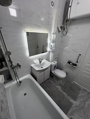 Батирлер: 1 бөлмө, 43 м², 106-серия жакшыртылган, 2 кабат, Дизайнердик ремонт — 8