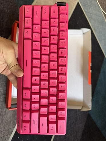 клавиатура для пабж: Клавиатура, Механическая, Размер: 60% — 3