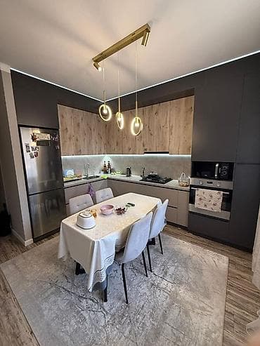 Новостройки от застройщика: 3 комнаты, 85 м², Ала-Арча ТРЦ 106 серия улучшенная, 9 этаж, Дизайнерский ремонт — 6