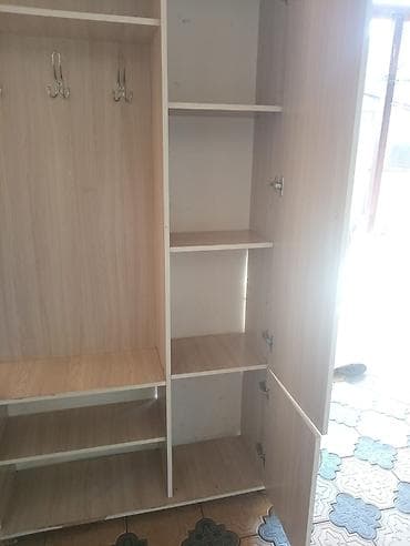 Шкафы: Шкаф-прихожая, Б/у, С зеркалом, ЛДСП — 4