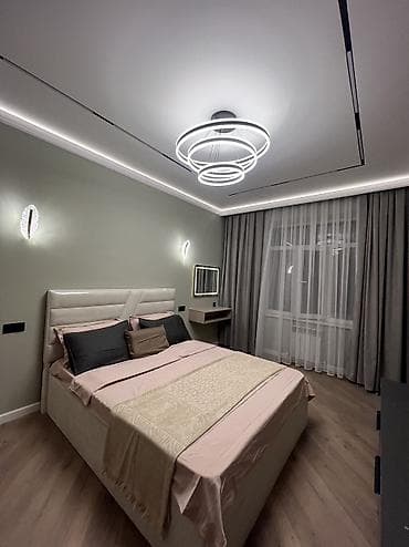 Недвижимость: 3 комнаты, 105 м², Джал мкр (в т.ч. Верхний, Нижний, Средний) Элитка, 6 этаж, Дизайнерский ремонт — 8
