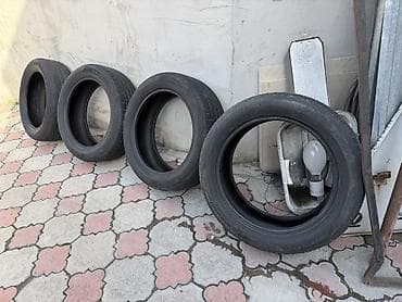 7 5j: Шины 225 / 55 / R 19, Лето, Б/у, Комплект, Легковые, Hankook — 2