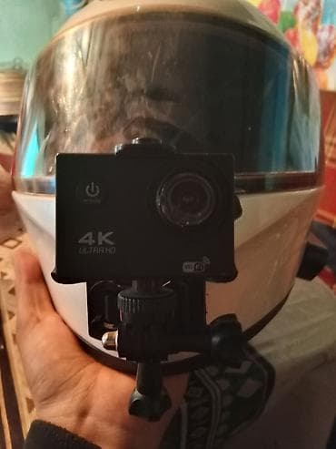 Экшн‑камера 4K Ultra HD с Wi‑Fi + комплект креплений Особенности: - at lalafo.kg Экшн‑камера 4K Ultra HD с Wi‑Fi + комплект креплений Особенности: -