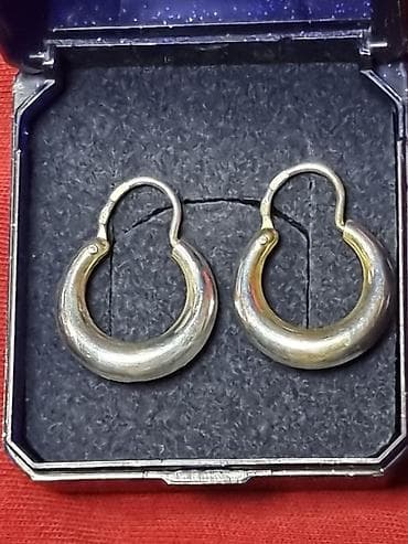 samsung buds 2: Серебряные серьги, Без вставки, Женские, Новый — 6