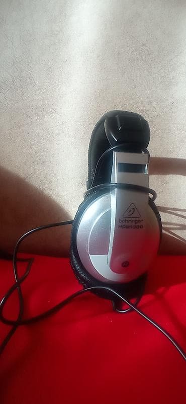 4 pin: Проводные накладные наушники Behringer HPM1000 - Тип: полноразмерные — 3