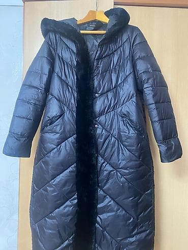 летный куртка: 1) Пуховик 50-52р.Италия 6500с. Женская демисезонная куртка (тонкая) — 1