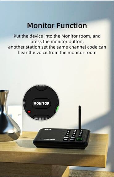 продаю домофон: Руководство пользователя беспроводной системы внутренней связи "AXLTD" — 3