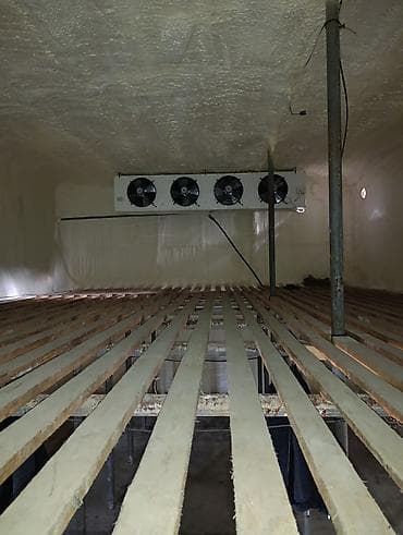 Холодильная камера, морозильные камеры /фруктохранилище с вентиляцией