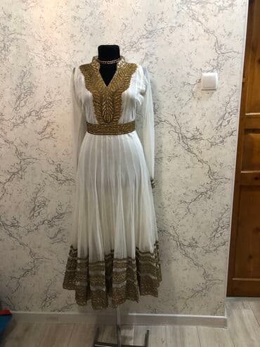 вечерние платья бишкек дордой инстаграм: Вечернее платье, Длинная модель, С рукавами, Стразы, XS, S, XL — 7