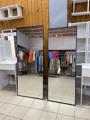 Мебель: Зеркала в тонкой металлической раме на ножках Размеры можно любые на — 5