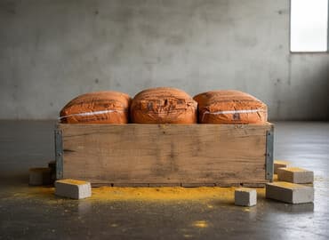 пескоблочный: Краска,пигмент для бетона(пигмент для брусчатки,пескоблока) Желтый — 1