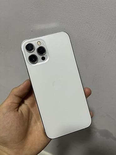 IPhone 12 Pro Max, 128 ГБ, цвет белый (Silver) - Модель: iPhone 12