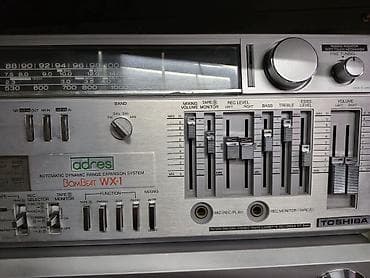 динамик пионер: Ретро магнитола/бумбокс Toshiba BomBeat WX-1 (модель RT-S983) — 4