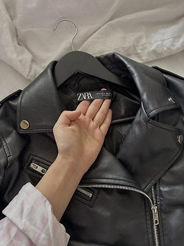 samsung note7: Кожаная куртка, Косуха, Экокожа, Укороченная модель, XS, Стандарт — 2