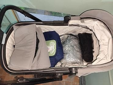 chicco echo: Коляска, Другой бренд, цвет - Серебристый, Б/у, Самовывоз — 6