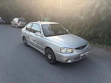 kia pegas: Hyundai Accent: 2000 г., 1.5 л, Механика, Бензин, Хэтчбэк — 3