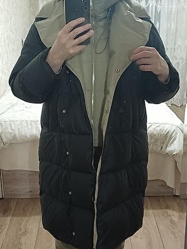 second hand: Пуховик, По колено, Китай, С капюшоном, XL — 6