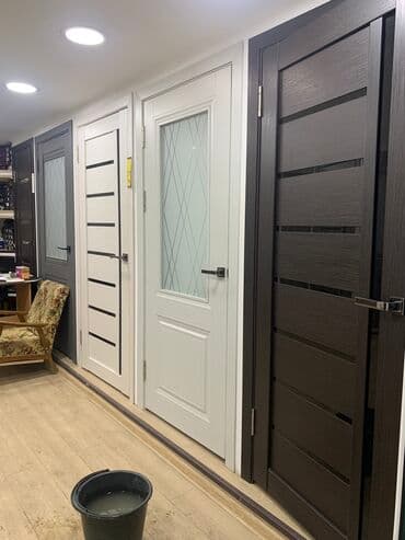 стекло в межкомнатную дверь цена: Межкомнатная дверь со стеклом, 5 * x 80 см, Новый — 2