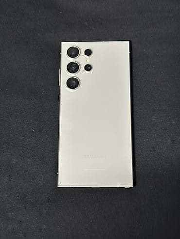 Samsung Galaxy S24 Ultra, Колдонулган, 512 ГБ, түсү - Саргыч боз