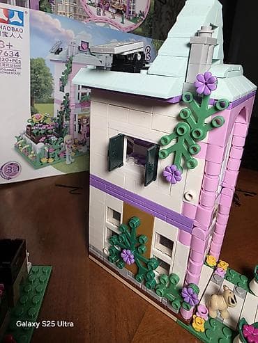 Балдар дүйнөсү: Конструктор крачивый CHAOBAO Girls «Midsummer Flower House» (артикул — 8