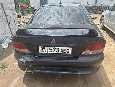 Mitsubishi Galant: 2002 г., 2.5 л, Механика, Бензин, Седан