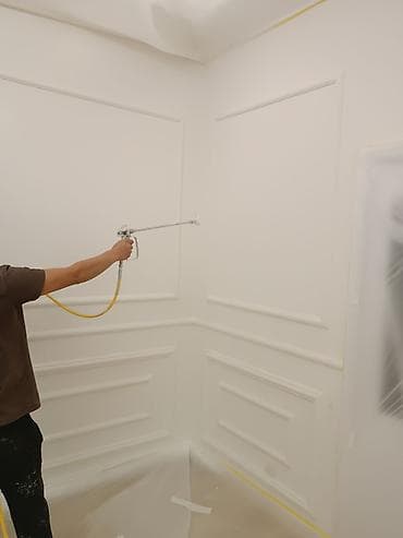Покраска стен, Покраска потолков, Покраска окон, На масляной основе, На водной основе, Больше 6 лет опыта