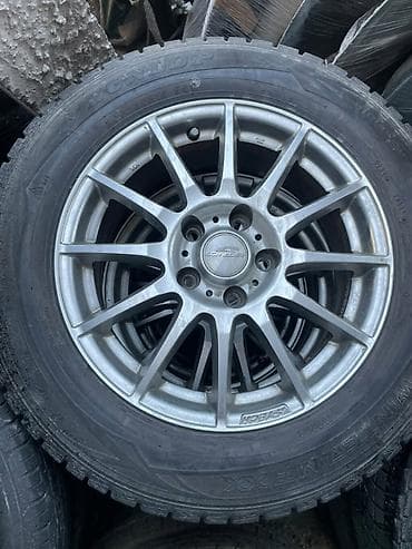 Транспорт: Колеса в сборе 215 / 65 / R 16, Зима, Б/у, Комплект, Легковые, Литые, отверстий - 5 — 1