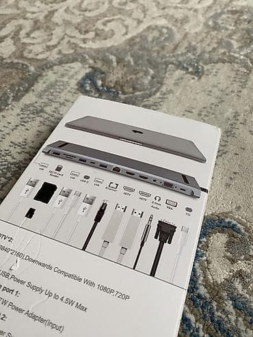 mi: USB‑C многофункциональный хаб MST (12 портов) Универсальный — 3